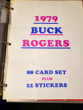 1979 Buck Rogers Complete Non-Sport Card Set 88 + 22 Stickers picture