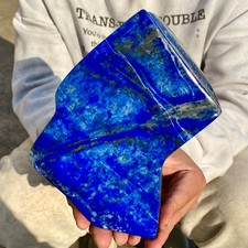 5.3LB LapisLazuli Freeform Polished Rough Tumble Healing Crystal Specimen Stone picture