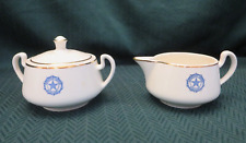 American Legion Auxiliary Covered Sugar and Creamer W.C. Bunting Multiple Avail. picture