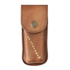 LEATHERMAN Heritage Leather Snap Sheath Multi-Tools, Brown, Medium picture