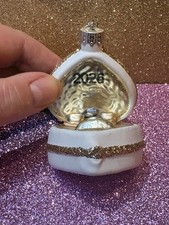 NEW Robert Stanley 2026 ENGAGEMENT RING HEART ORNAMENT  2.81” x 2