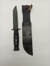 Vintage Camillus USMC Kabar Fixed Blade Knife Military Survival Tactical 1960s picture