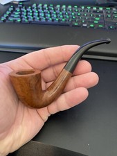 Unsmoked 100+ year old GVG First Quality Genod Briar Tobacco Pipe Bent Dublin picture