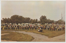 50 SOME TRAIL RIDERS Horse Postcard ORTONVILLE MINNESOTA picture