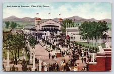 1915 Lakeside Ballroom White City Amusement Park Denver Colorado CO Postcard picture