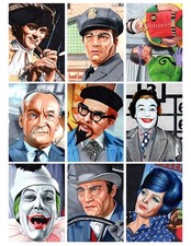 The full collection 1966 Batman art cards   Art of William Crabb picture