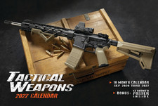 2027 TACTICAL WEAPONS WALL CALENDAR 16 Month Free Poster USA picture