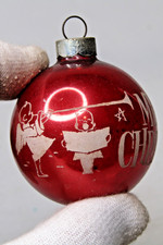 VTG pre WWII Glass ANGEL w PIPE CAROLER Pictured BALL Christmas Ornament Franke picture