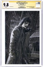 The Crow: Dead Time #3 Virgin - 2024 - CGC 9.8 SS - Signed by James O'Barr picture
