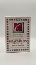 2007 Team Saturn Playing Cards Sealed Saturn of Flint Dealership Promo Deck picture