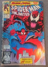 Spider-Man 🕷 Unlimited #1 (Marvel Comics May 1993) DAMAGED READER COPY  picture
