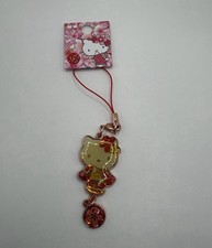 Hello kitty vintage Sakura kimono phone strap picture