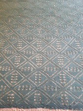 Vtg Finely Crocheted TABLECLOTH 62