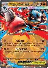 Pokemon Mega Lucario ex Holofoil ME: Ascended Heroes 113/217 picture