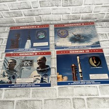 Official NASA Emblems Of America's Great Space Missions Space Shuttles 8 Pieces picture