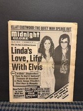 1977 Dec 20 Midnight Globe Newspaper, UFO, Linda Thompson, Elvis (VRN10J)-1 picture