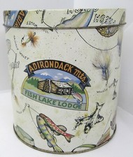 Vintage Dept 56 Lake Fishing Motif 7