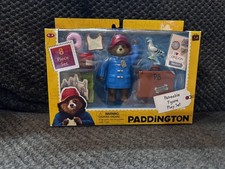 2017 Yottoy Paddington Bear Posable Action Figure 8 Piece Set Sealed  Rare New picture