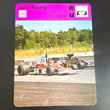Edito-Service S.A. Geneva 1979 Auto Racing 1974 WCH A Clutch Champions Card picture