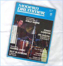MODERN DRUMMER - Oct 1981 - SHELLY MANNE picture