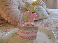 Decorative Box with Party Animal Elephant picture