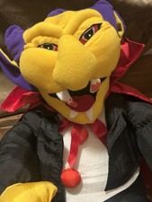 Vintage Stuffins 17” Dracula Vampire Nylon Plush 1996 Halloween Fabric picture