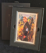 Agoro The Lord of the Rings Legolas 5g Pure Silver Card Display Case 0188/1200 picture