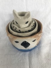 West Elm Rachel Kozlowski , , HTF Animal Measuring Cups-set of 4great condition picture
