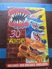 Vintage Street Sharks Valentines Cards 30 Pack New Sealed picture