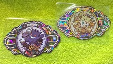 Pokémon non-TCG Menka Art Cards. Holographic Lot of 2 - Gengar & Togepi picture