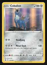 English NM Cobalion 114/198 SWSH06 Holofoil Pokemon SWSH06: Chilling Reign picture