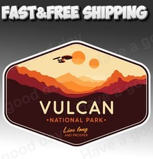 Vulcan National Park Sticker Star Trek 10 sizes picture