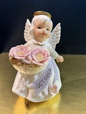 Vintage Lefton October Angel 4” Tall picture