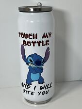Disney’s stitch “Touch My Bottle And I Will Bite You “ water bottle picture