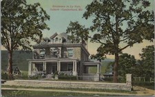 Postcard Residence in La Vale Suburb Cumberland MD Maryland  picture