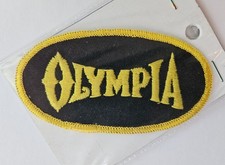 Vintage Olympia Brewing Company Beer Embroidered Patch USA Brewery Craft Yellow picture
