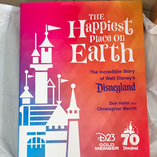 Disney Disneyland Happiest Place on Earth Book D23 Gold Member 70 picture