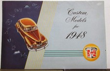1948 Nash Custom Models 600 & Ambassador Series Color Sales Folder Original picture