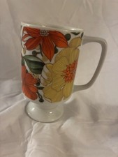 VTG 1970’s “Flower Power” Goodwood Ceramic Coffee Cup picture