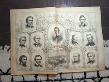 1860 Early Beardless Lincoln — Pre-Nomination Republican Convention May 12 picture
