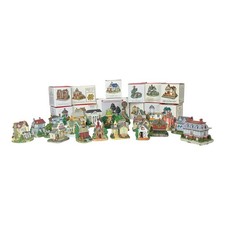 Huge Liberty Falls Village Lot 37 Buildings Americana Houses Train Station picture