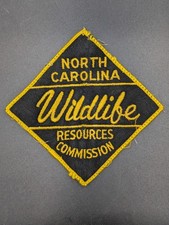 North Carolina Wildlife Resources Commission Embroidered Patch - Single Patch picture