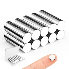 Small Neodymium Magnets 10x3 mm Round 100 Pack for Crafts and Projects picture
