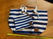 Royal Caribbean  Crown & Anchor loyalty beach tote bag & toiletry bag case picture