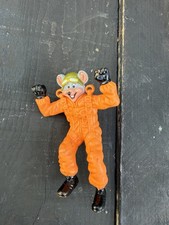 Vintage 90s RARE Skydiver Chuck E. Cheese PVC Figure Restaurant Prize picture