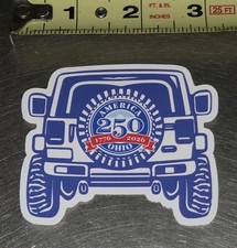 TOLEDO OHIO America 250 1776-2026 JEEP JEEPFEST WINDOW CLING DECAL STICKER Promo picture