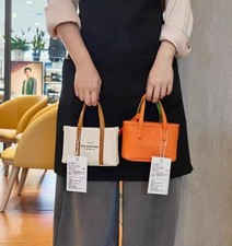 2026 Starbucks Mini Tote Bag Canvas Leather Crossbody Shoulder Handbag Limited  picture