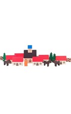 Alexander Taron 044-010 Dregeno Wooden Toy-Village with Church-3.5