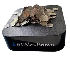 Vintage BT Alex.Brown Magnetic Desk Toy Paperweight picture