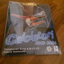2003-04 FOOTBALLERS ALBUM SEALED PANINI PERFECT COMPLETE WITH EVERYTHING picture